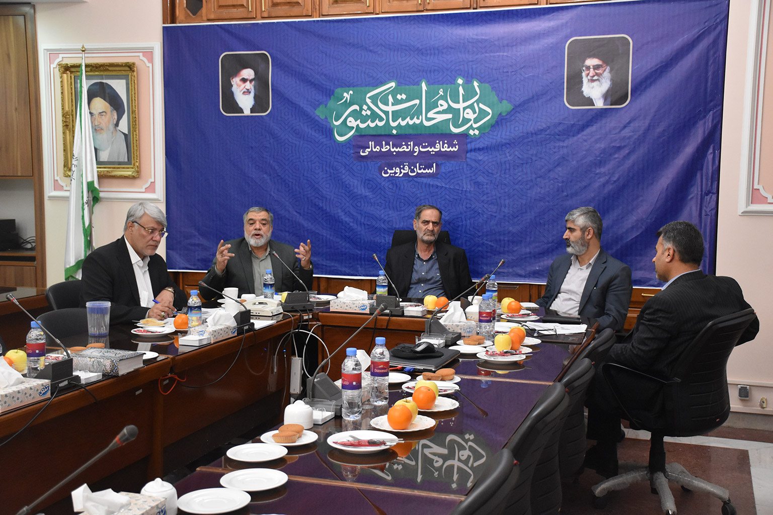 نشست مشترک مجمع نمایندگان استان قزوین و مدیرکل دیوان محاسبات استان