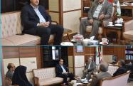 بررسی مشکلات احداث سالن بحران در جلسه معاون استاندار با مدیرکل دیوان محاسبات قزوین